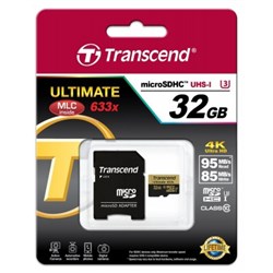 کارت حافظه ترنسند Ultimate UHS-I microSDHC Class 10 32GB 160133thumbnail
